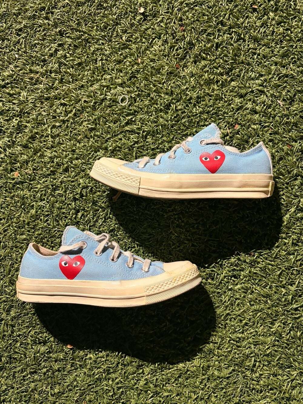 Comme des Garçons Play x Converse Chuck 70 Low Top Light Blue